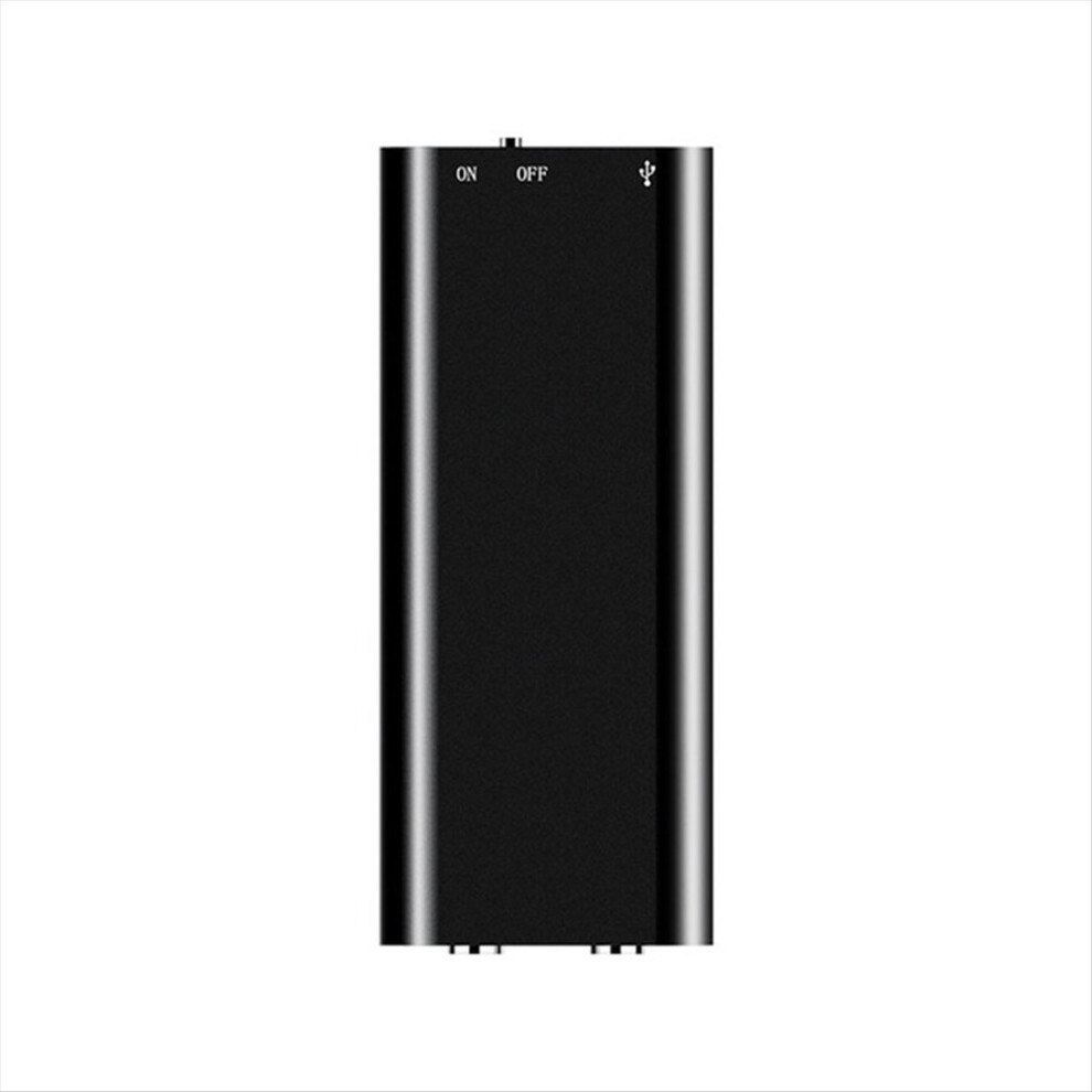 Ultra-Thin Voice Recorder Digtal Sound Activated Dictaphone Noise Reduce Record Encrypt Documen Mp3 Player Style:16g 4852940114608