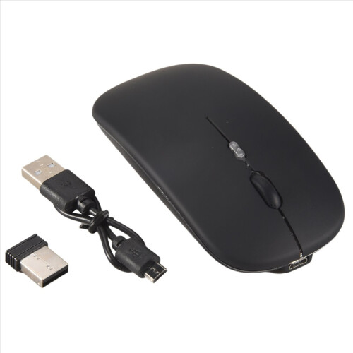 Wireless Mouse Bluetooth 5.1 Rechargeable LED Silent USB Optical Ergonomic Gaming 2.4G Backlite 2