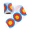 Shooting Target Stickers GlowInTheDark Archery Targets Portable Practice 1