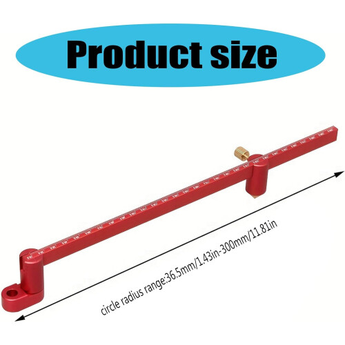 300 mm Woodworking Compass Tool Large Compass for Woodworking Compass Scriber Circles Compass Woodworking Scriber Circles Ref: 7018 2
