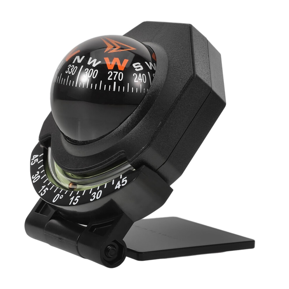 Car Compass Car Accessories Vehicle Ball Compass Dashboard Holder Abs 9001264081621