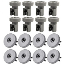 Basket Rollers for Dishwasher,dishwasher Wheels Lower Basket Wheel for Favorit Dishwasher Wheels Tw