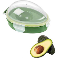 Avocado Saver Holder, Avocado Saver Keeper, Avocado Container Storage Box Reusable Food Crisper Fruit Keeper for Refrigerator, Keep Your Avocados Fres
