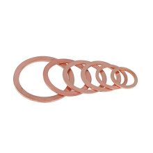 10PCS 21x30x2mm Copper Washer Oil Seal Gasket for Sump Plug LeakProof Durable Fit