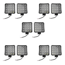 10 Pcs 48w 6000k Led Spot Beam Square Work Lights Lamp Tractor Suv Truck 4wd 12v 24v-A1Edition 1028
