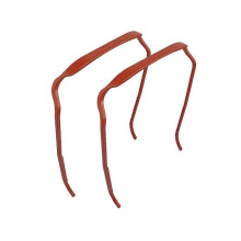 (red) 2023 New Curly Thick Hair Medium Headband Invisible Hair Hoop Curly Thick Hair Large Headband Tw