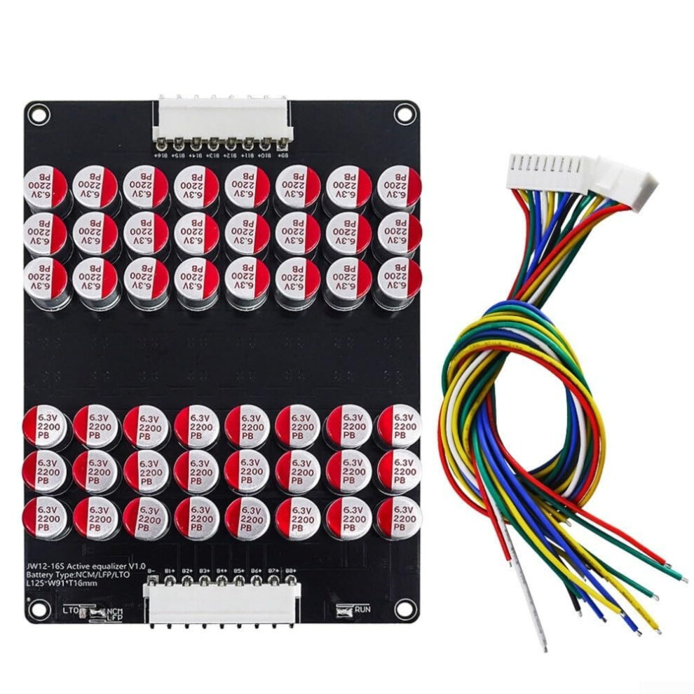 Active Balancer For Lithium Batteries 1216S 12S16s Liion Balancer Module Capacity Energy Efficient 9001264080747
