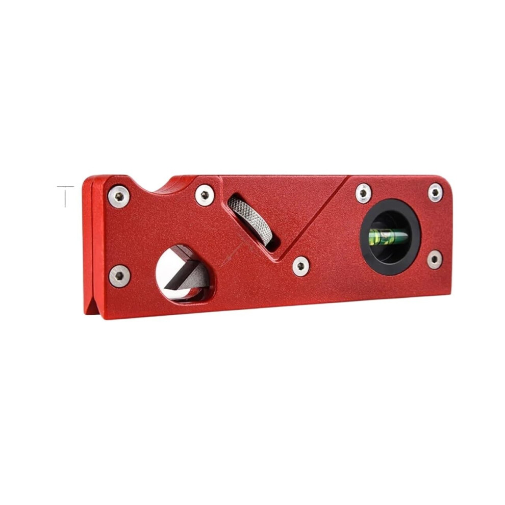 Chamfer Plane With Backer Woodworking Hand Planer For Quick Edge Planing Radius Corner Trimming Red Size E Carpenter Diy Tool 9426802908473