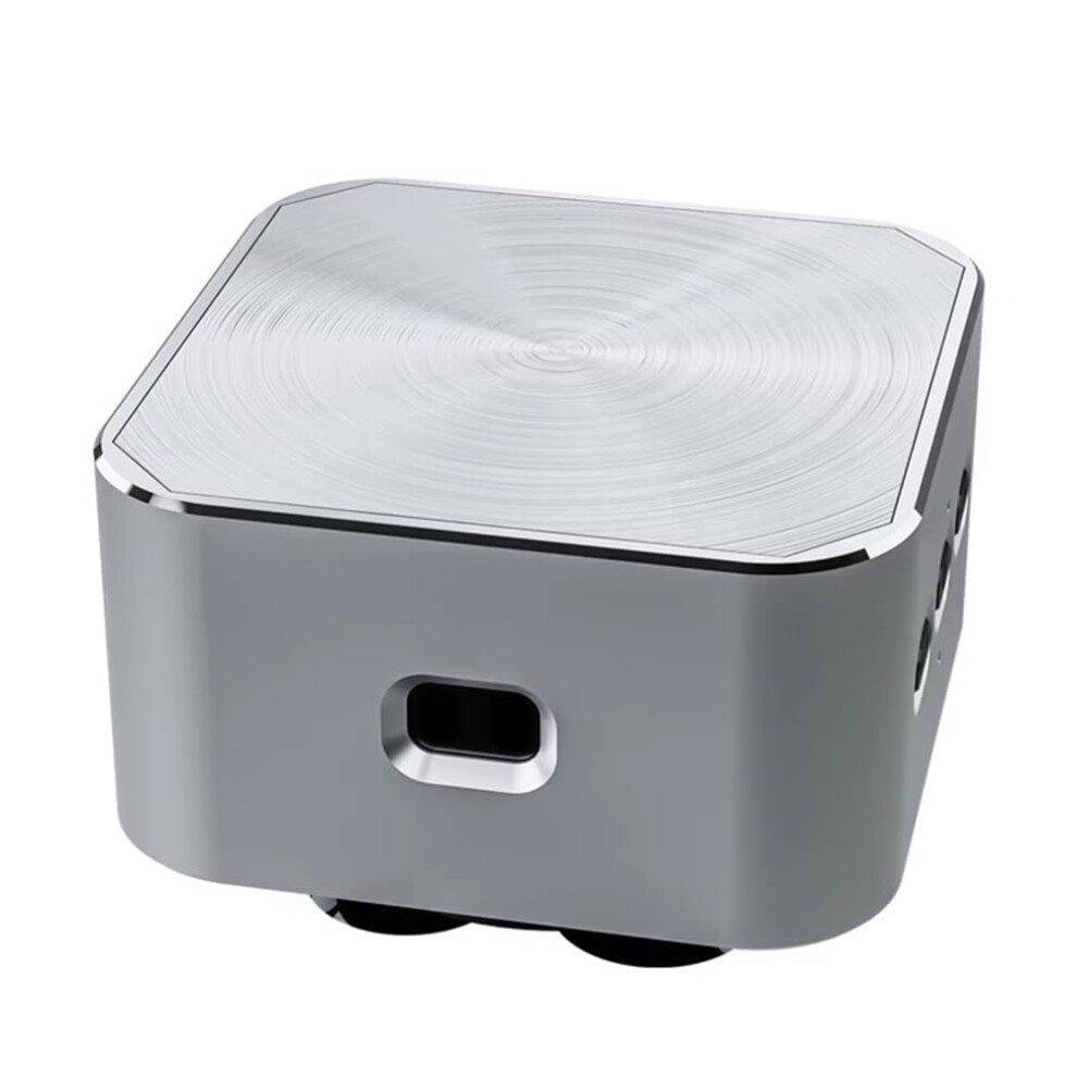 Bone Conduction Bluetooth Speaker Resonant Audio Wireless Stereo Sound Silver 9189345663420