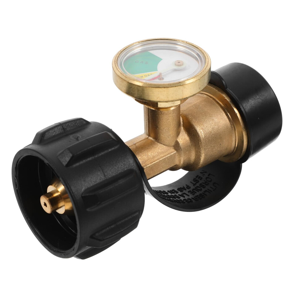 Propane Gas Tank Fittings Level Indicator Copper Golden 9001264080969