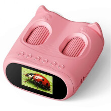 (Pink) Microscope Telescope 2 in 1 Children'S Optical Educational Toys 2MP HD Camera Kids Microscope 1000x Christmas Gifts B