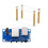 For Orange Pi Zero 2 W Expansion Board+Case 100M Network Port+USB 2.0 SZRH 2