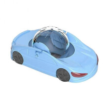 (Blue) Hamster Running Ball Sports Car Hamster Running Wheel Hamster Car for Hamsters and Gerbils-Blue