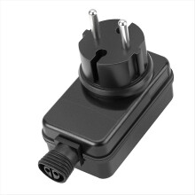 12V/1A LED-voeding, vervanging voor stekkers en lichtsnoeren, voor kerstverlichting, lichtstrips, net EU
