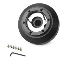 SRK-E30H Aluminum Racing Steering Wheel Short Hub Kit Adapter Boss Kit for BMW E30 3-/5-SERIES 318 3