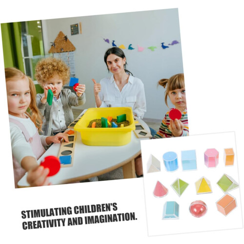 Geometry Teaching Aids For Elementary Triangular Solids 3D Shapes For Teaching 1