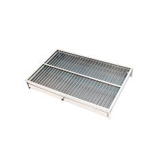 Indoor Puppy Potty Training Toilet Trays Stainless Steel Easy To Clean Sturdy Dog Toilet With Tray 78x50x10 Cm
