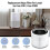 PM2.5 Hepa Filter for Levoit Air Purifier Core 200 Activated Carbon Filter Core 200S Air Purifier Fi 4