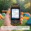 GPS portatile A8 per escursionismo, supporto multi-GNSS, navigatore GPS satellitare portatile robusto e impermeabile 3