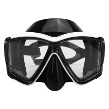 Masques de plongée sous-marine, équipement de snorkeling professionnel avec verres clairs à large champ de vision et conception antibuée,
