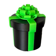 (D) Annoying Nested Screw Money Card Container Christmas Gift Box Funny Doll Toy Box Children Gift