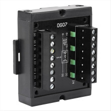 DG07 Pegelwandler, 4-Kanal NPN-zu-PNP-Signalwandler, Weitbereichsspannung 10-28 V