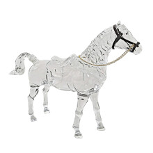 Large Capacity 1000ml Glass Decanters Artistic Horse Shape Ideal