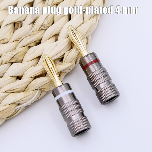 Bananenstecker vergoldet 4 mm 8er-Pack   16-pack 2