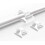 Zelfklevende kabelhouder 50-pack White 1