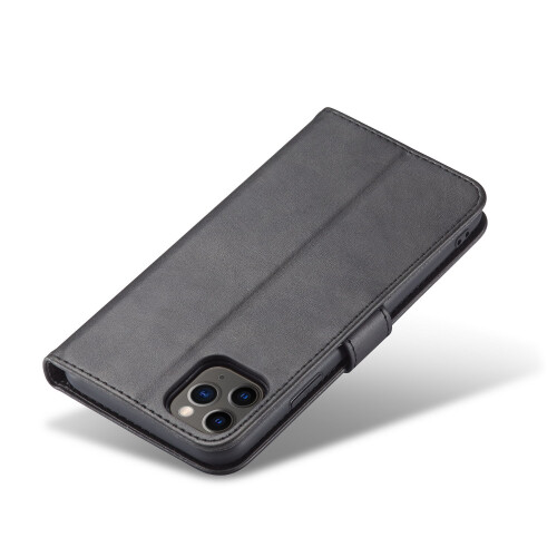 iPhone 11 Hülle mit Kartenetui PU-Leder/TPU Schwarz 1
