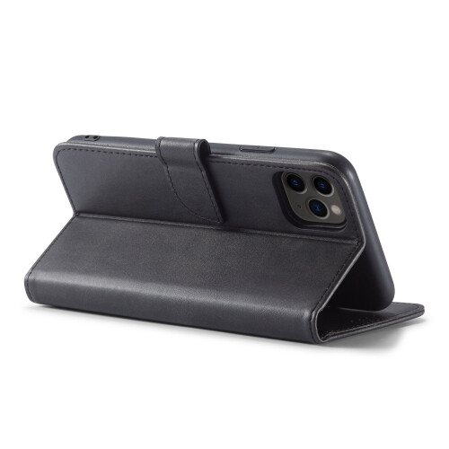 iPhone 11 Hülle mit Kartenetui PU-Leder/TPU Schwarz 2