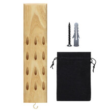 Dart Stand for Wall Compact Dart Stand Dart Holder Wall Display with 12 Tips, with Storage Bag and Mounting Screws