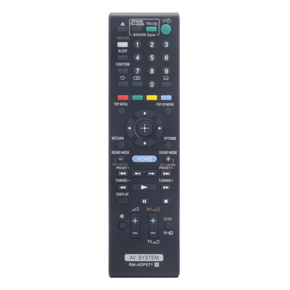 New Rm-Adp071 Replaced Remote Control Fit For Sony Blu-Ray Dvd Player Av System 6935161393231