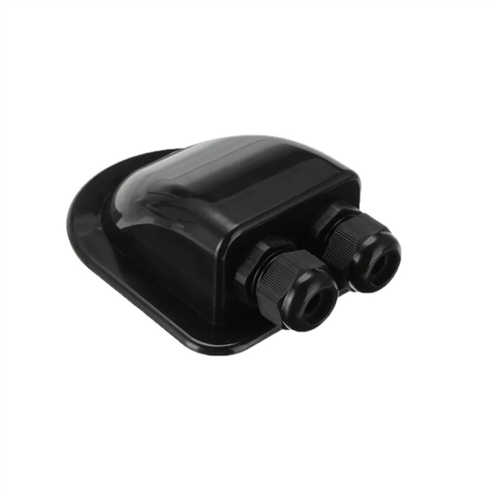 Solar Junction Box For Rv Caravan Motorhome, Black Waterproof Roof Cable Entry Gland, Easy Install 9426802908831