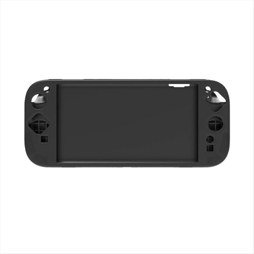 Capa protetora completa para 2 consoles, com suporte e superfície antiderrapante.