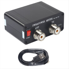 120W digitale staande golfmeter SWR-meter oplaadbaar kleuren HD-scherm FM-AM