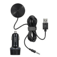 Aukey Wireless Audio Receiver Car Kit, In-car Bt Converter Wireless Audio Bt 5.1 Adapter with 2-port
