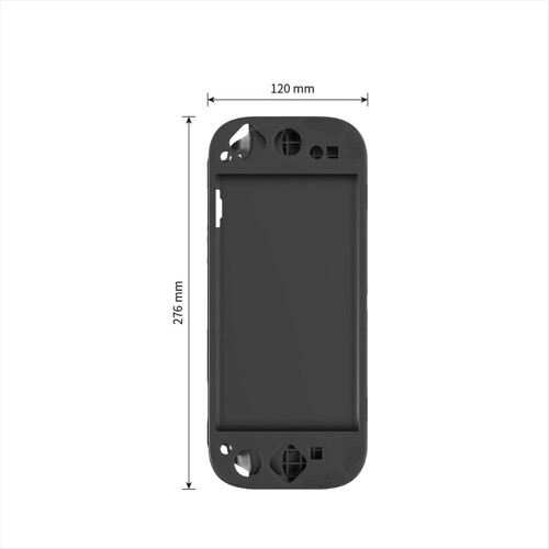 Capa protetora completa para 2 consoles, com suporte e superfície antiderrapante. 2