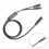 1T2 Transfer Waterproof Cable Thumb Throttle Cable Display for BBS01/02B Thumb Throttle 4