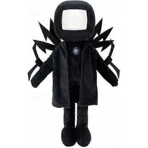 Plush Toy Skibidi Tv Man 30 Cm Black
