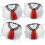 4-pack Mop Head 2-in-1 Mopping for Vileda Turbo Refill 1