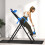 Homcom HOMCOM Adjustable Gravity Inversion Table with Safety Belt, Blue 7