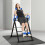 Homcom HOMCOM Adjustable Gravity Inversion Table with Safety Belt, Blue 8