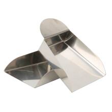 Pá para joias, ideal para manusear miçangas. Mini pá de aço inoxidável com superfície lisa e brilhante, durável e leve, perfeita para