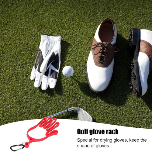Golf Gloves Stretcher  Hanger Keeper Dryer Shaper Tool with Hook 1