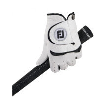 Kids Junior Lh Golf Gloves ML White/white