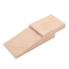 Pino de bancada de madeira artesanal, peça de reposição para bancada de joalheiro de luxo, essencial para fabricação e reparo de joias.