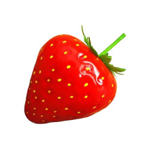 Realistisch kunstaardbeimodel schuimplastic voor-Rood