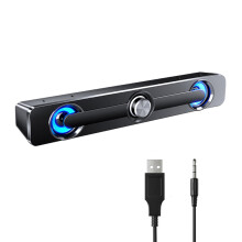 Ηχεία υπολογιστή με τροφοδοσία USB, στερεοφωνικός ήχος, αθόρυβος ήχος υψηλής