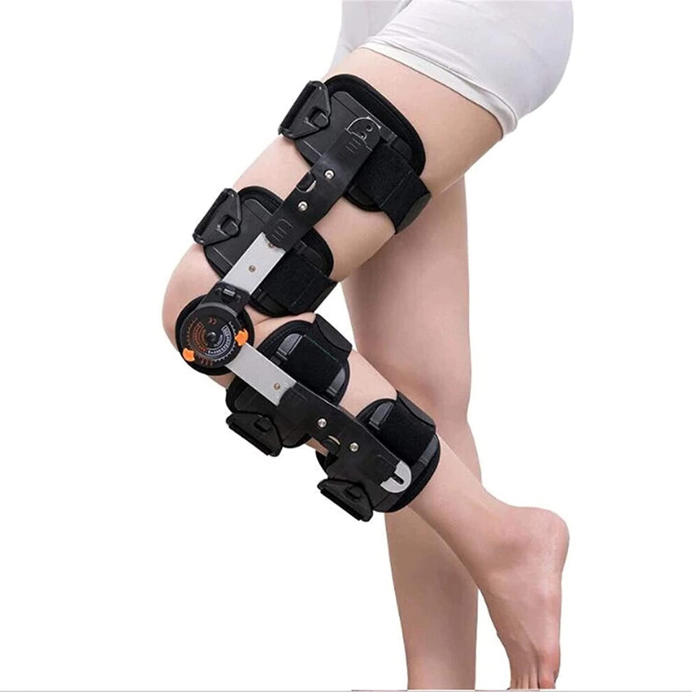 Orthopedic Hinged Knee Brace Adjustable Knee Orthosis For Knee Instabilities Joint Stabilizer Rehab Sports